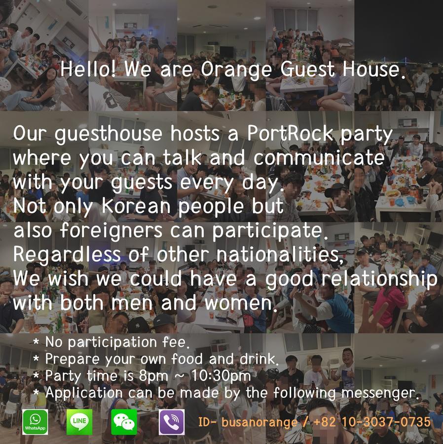 Orange Guesthouse Busan Esterno foto